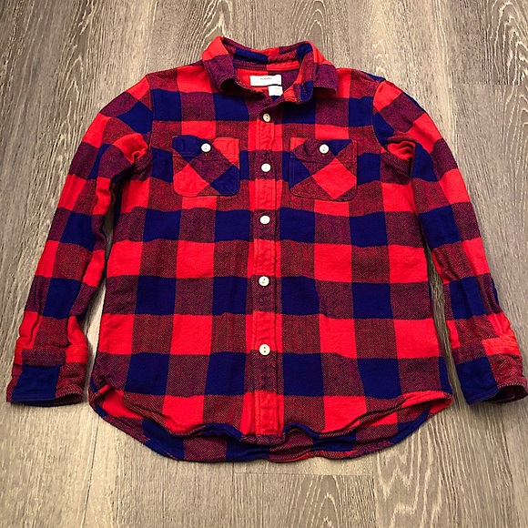Crewcuts Other - ⭐️SOLD⭐️ Crewcuts J. Crew flannel plaid shirt